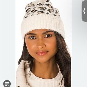 Revolve leopard hat